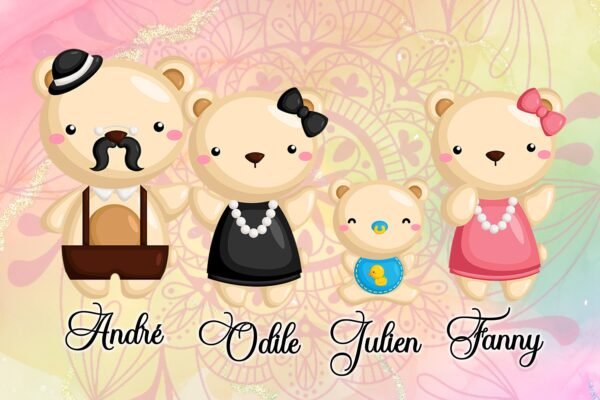 Portrait de famille Ours 2
